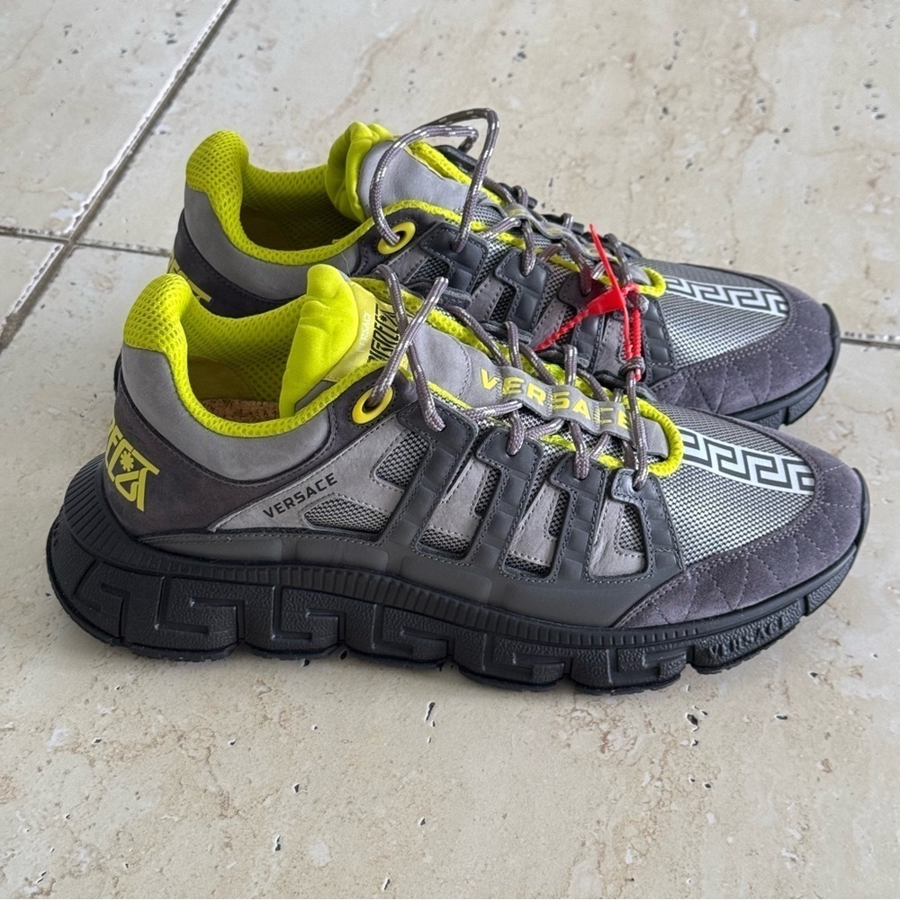 NEW! Versace Men Sneakers, Size 46 (12US), Authentic - Picture 3 of 10